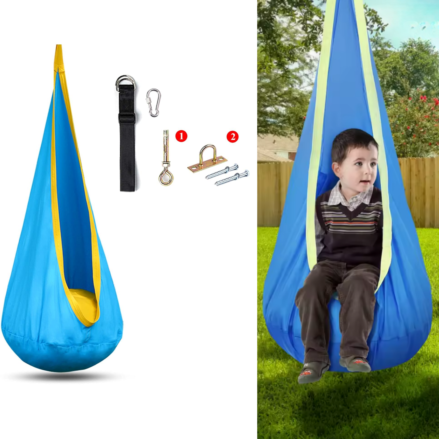 Hamaca Columpio Sensorial 100% Algodón