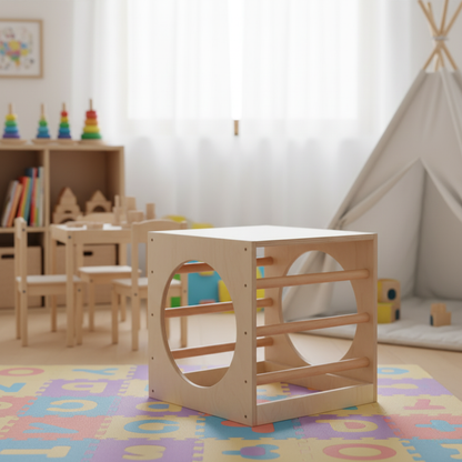 Cubo Pikler Montessori 40x40