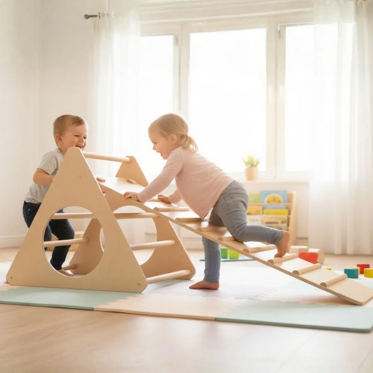 Triángulo Pikler + Rampa - Montessori