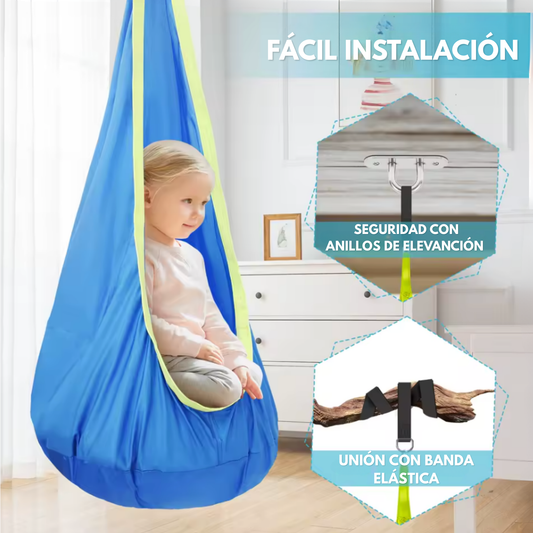 Hamaca Columpio Sensorial 100% Algodón